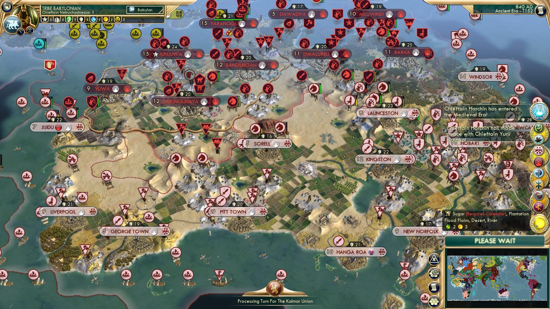 CBR In-Game Screenshot of Plum tuckered out