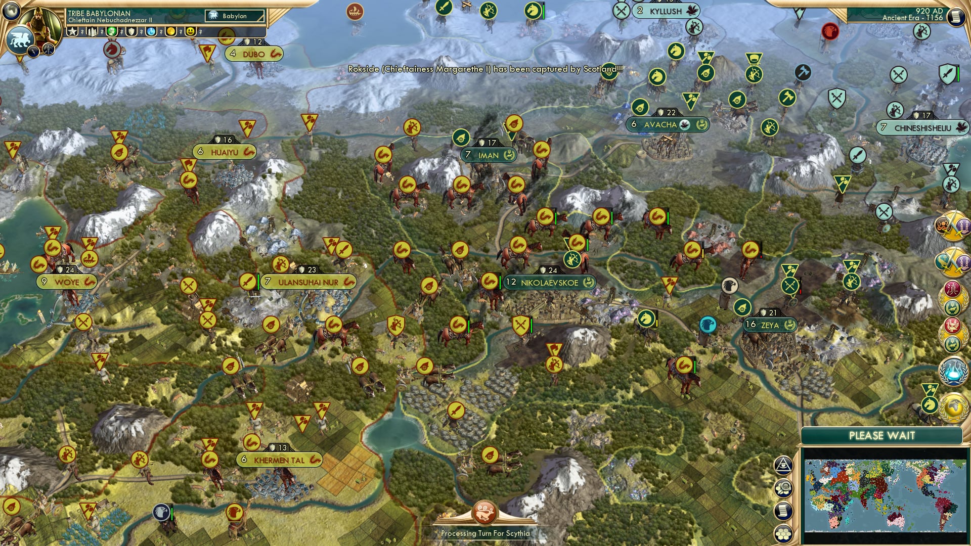 CBR In-Game Screenshot of Let The Wriggling Riders Run