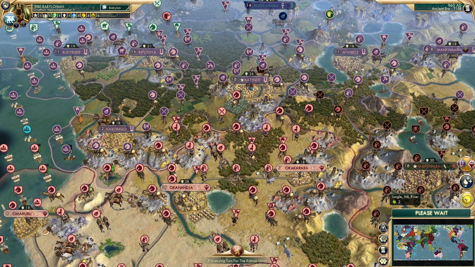 CBR In-Game Screenshot of The Bull Messes With You