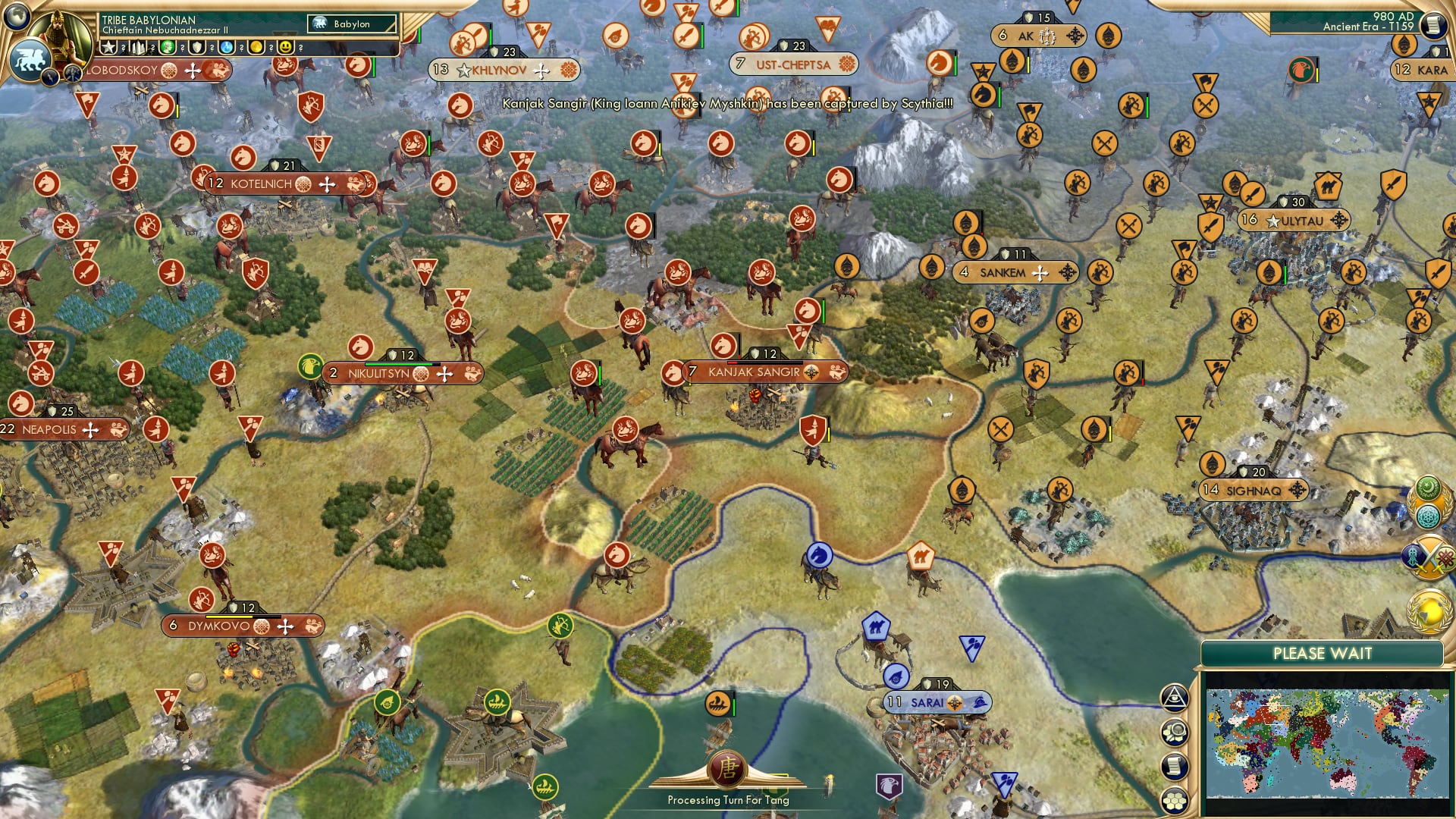 CBR In-Game Screenshot of Scythia East