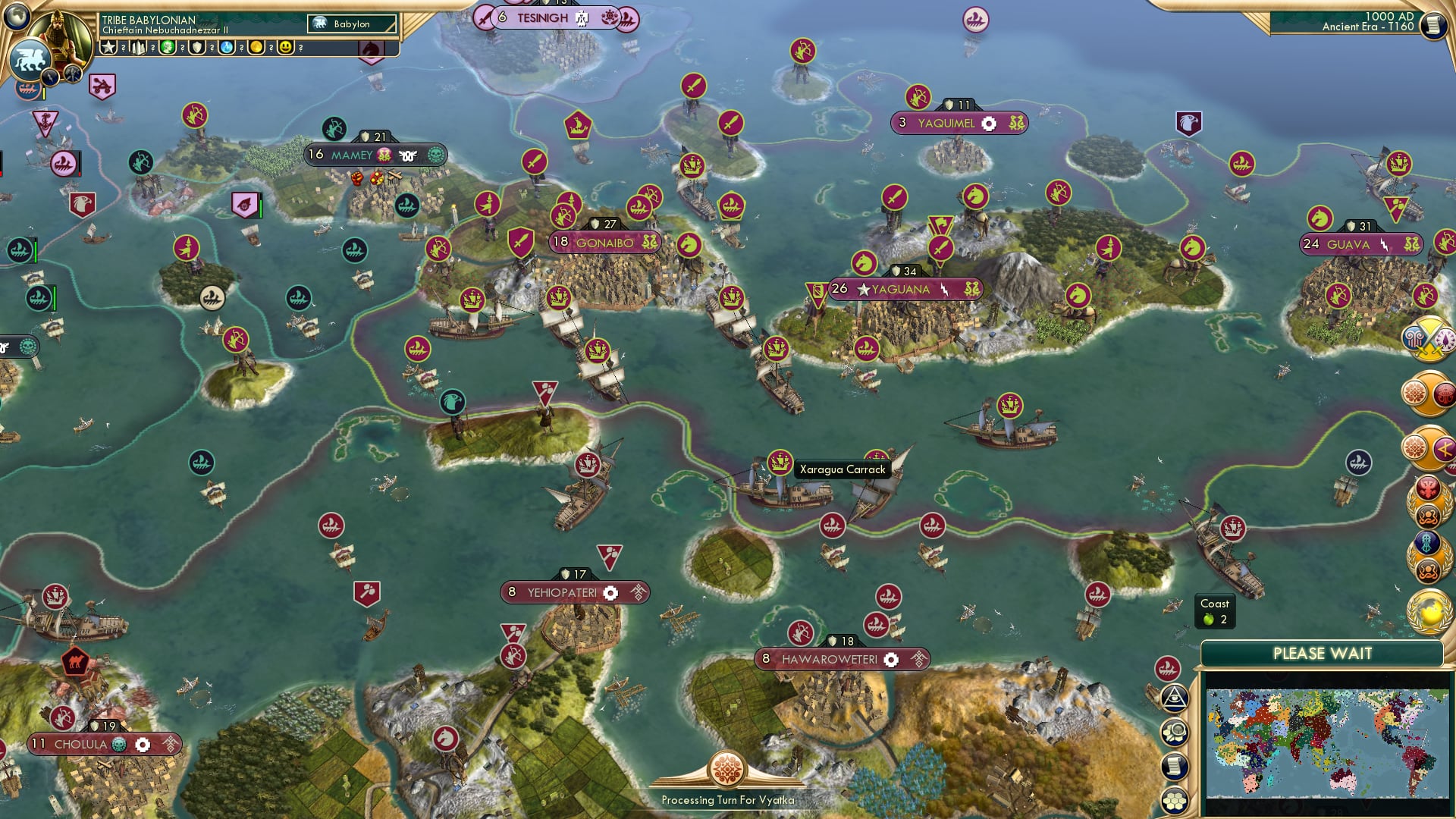 CBR In-Game Screenshot of Pirates of the Carrackbean