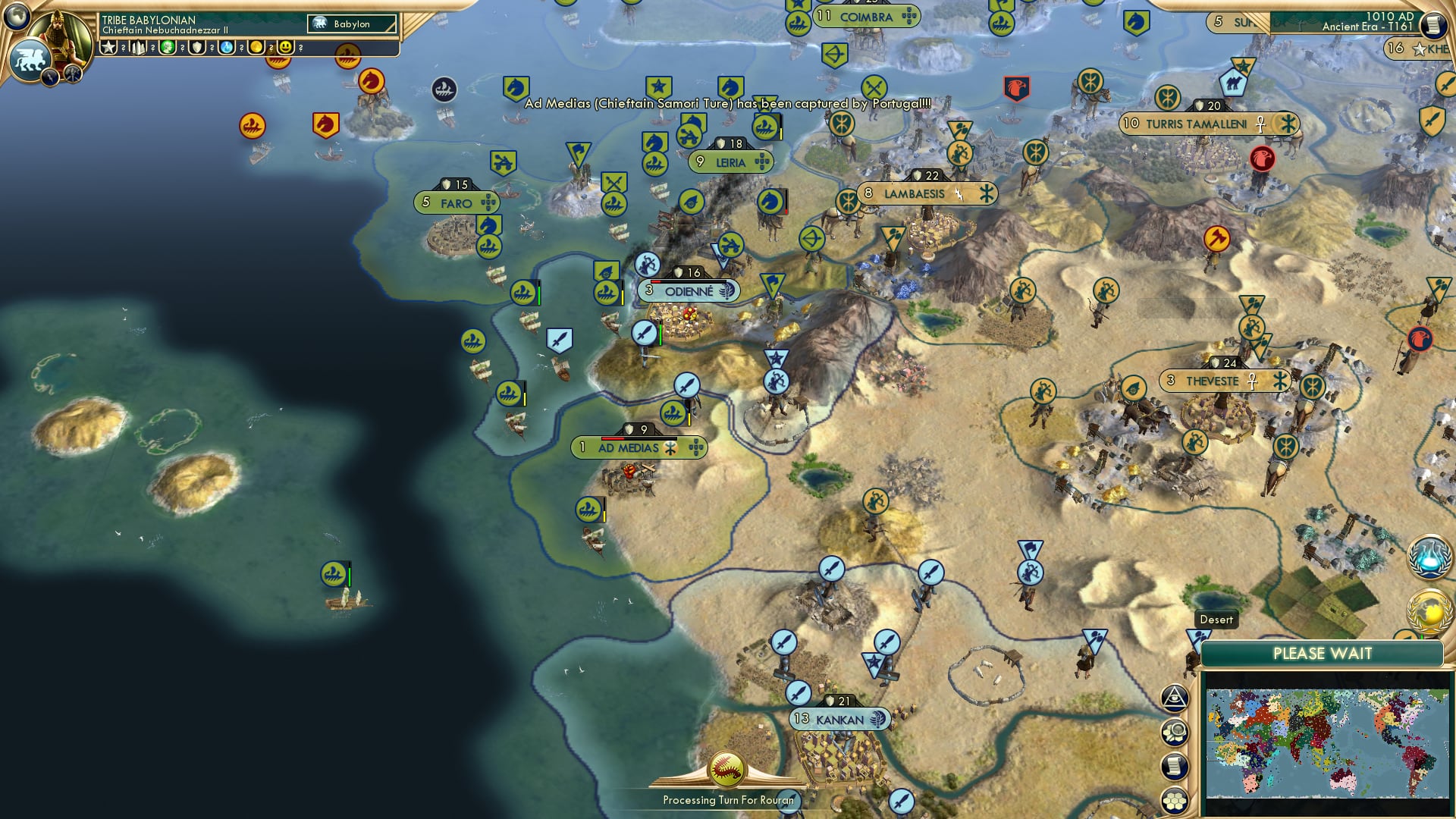 CBR In-Game Screenshot of Wassoulou Broke Again