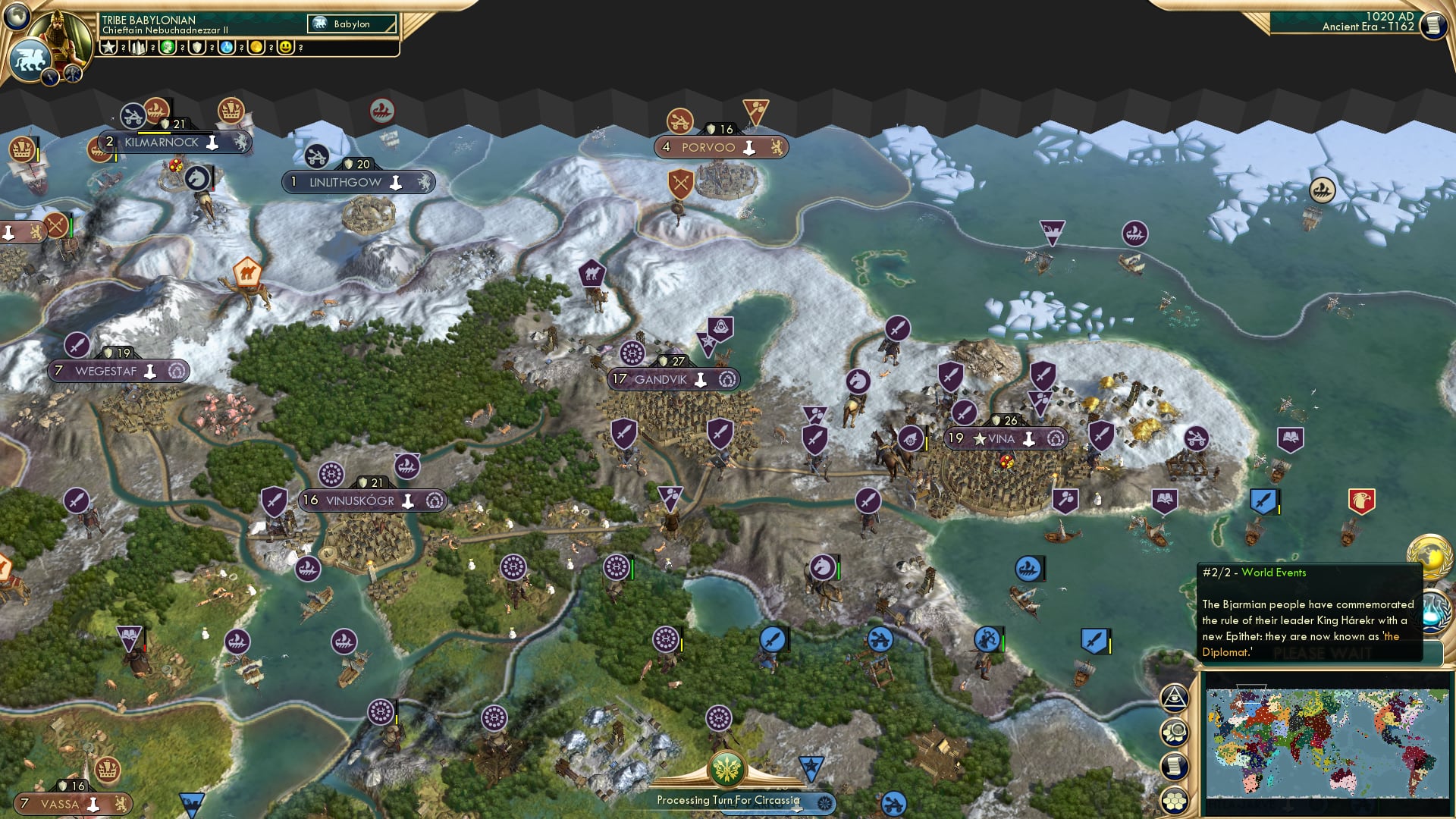 CBR In-Game Screenshot of If We Cannot Fight, We Shall Negotiate