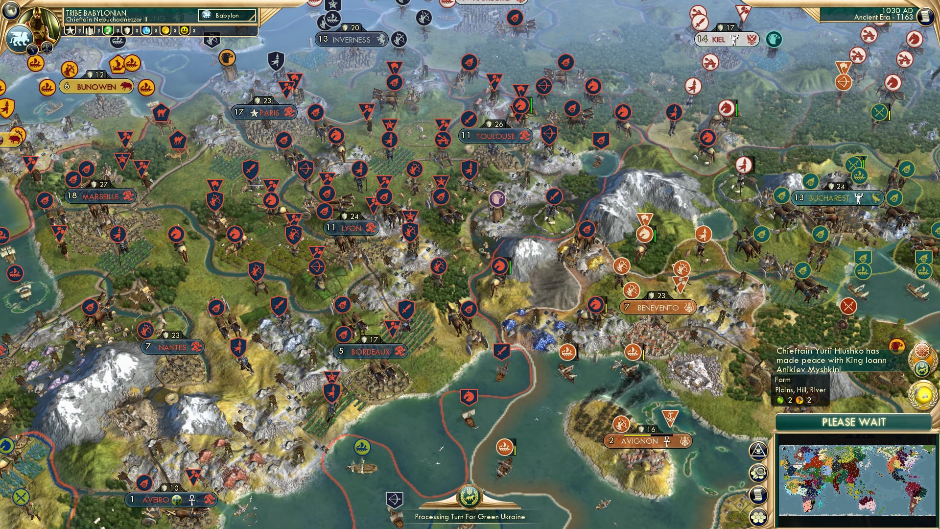 CBR In-Game Screenshot of Liberté, Egalité, Fromager