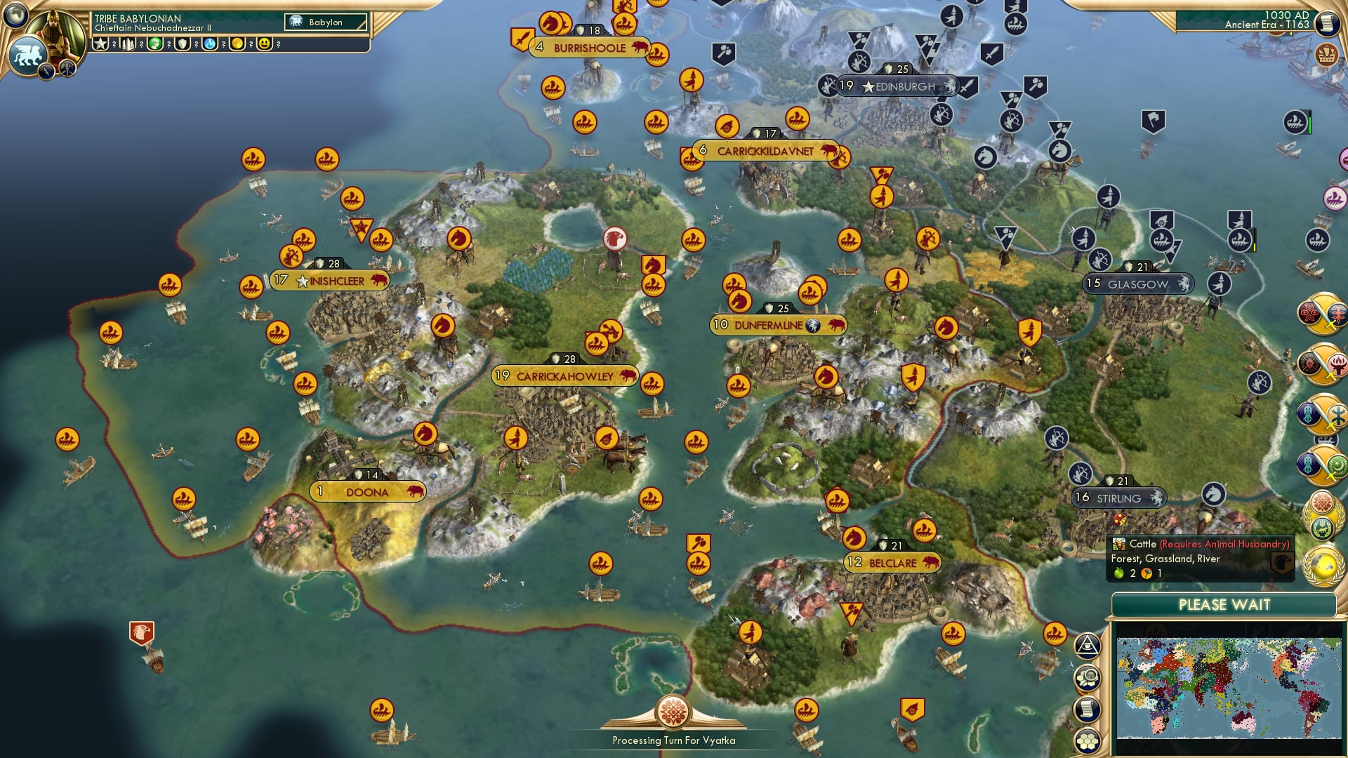 CBR In-Game Screenshot of Comfort Shows