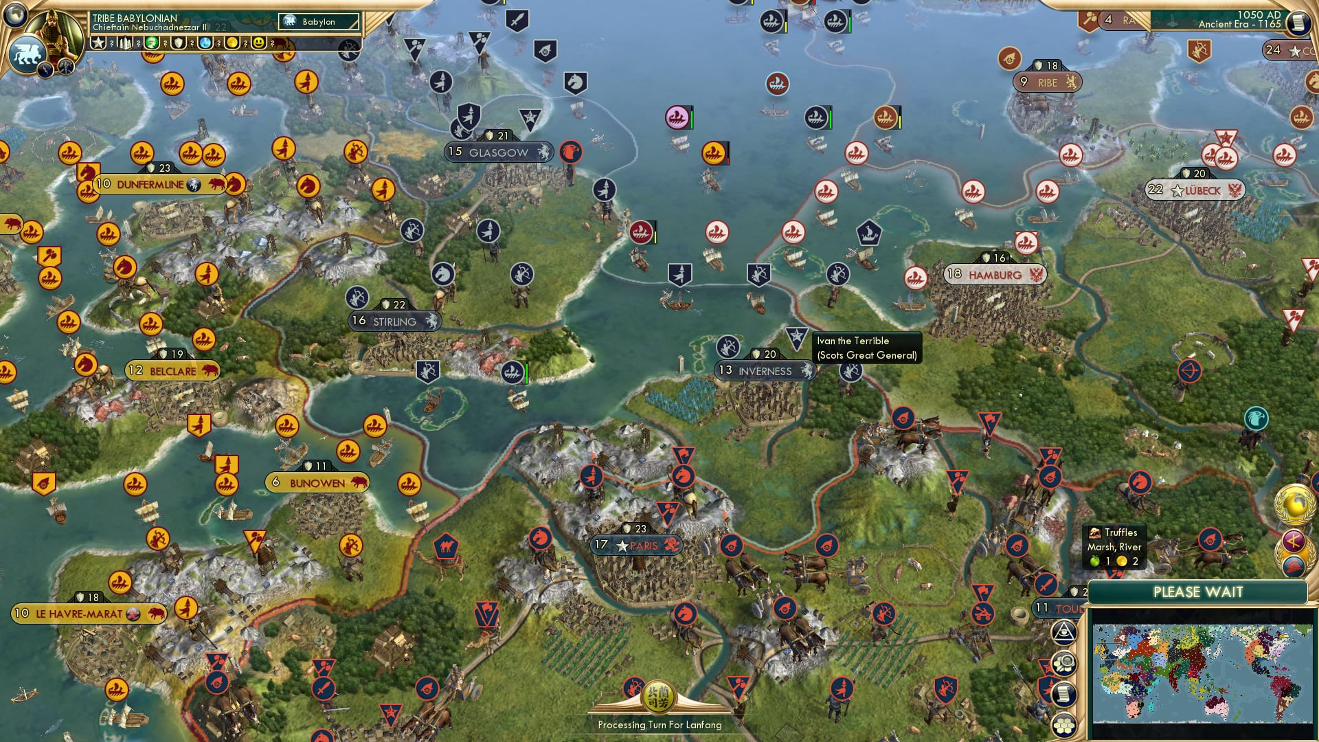 CBR In-Game Screenshot of Les Enfants