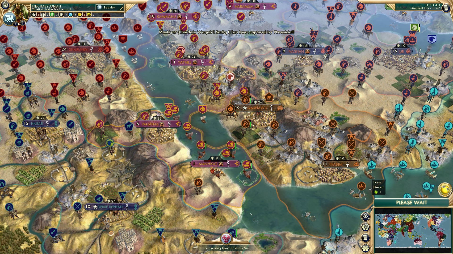 CBR In-Game Screenshot of In Square Circle