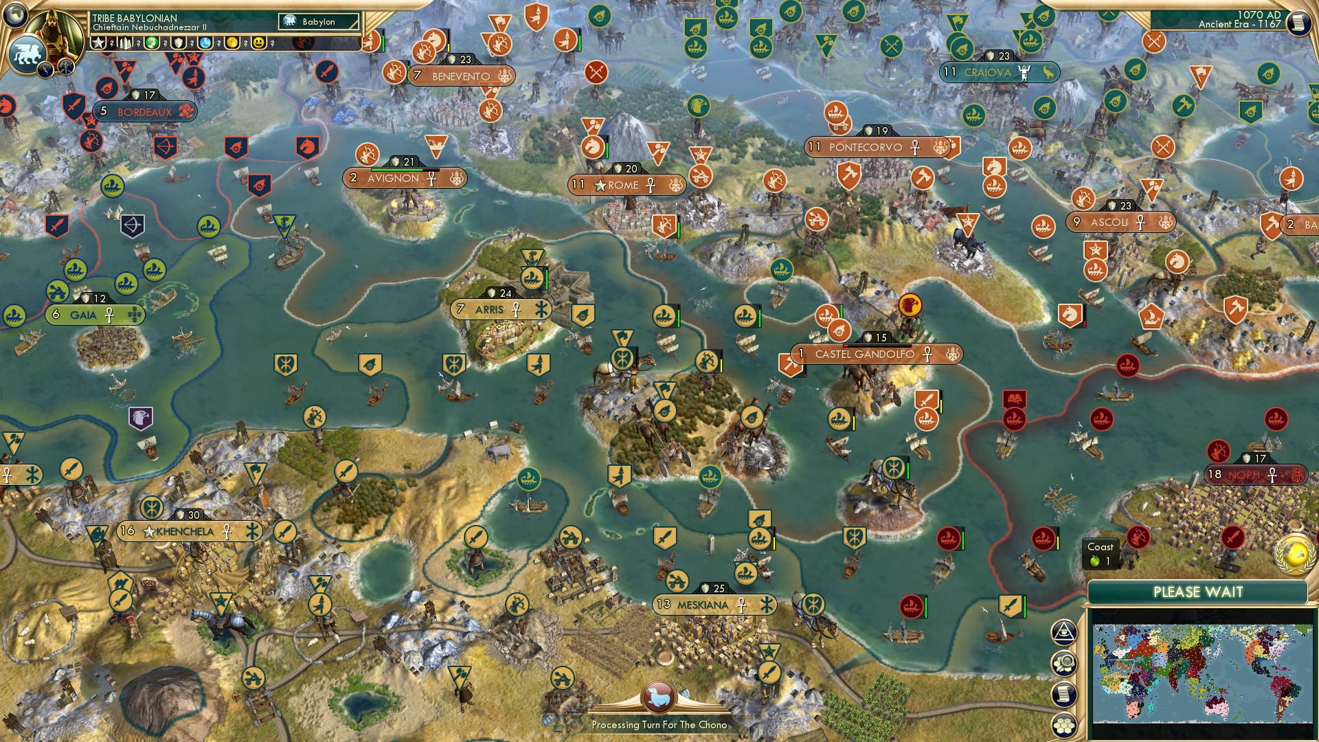 CBR In-Game Screenshot of La Mala Ordina