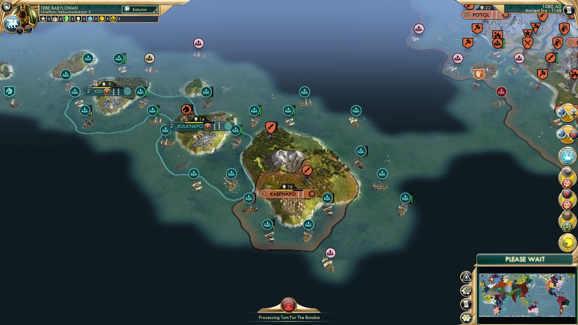 CBR In-Game Screenshot of Aloha Oe