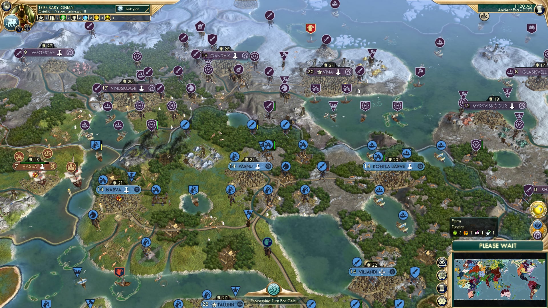 CBR In-Game Screenshot of All The Things She Said