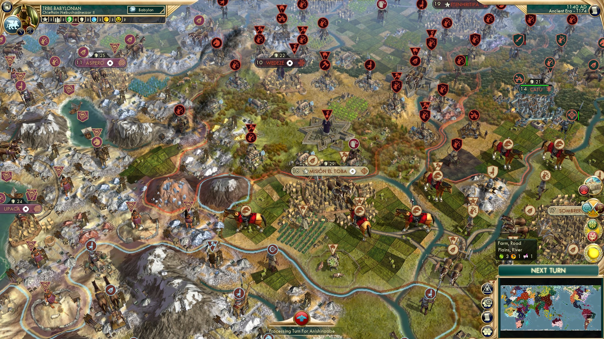 CBR In-Game Screenshot of Distractions