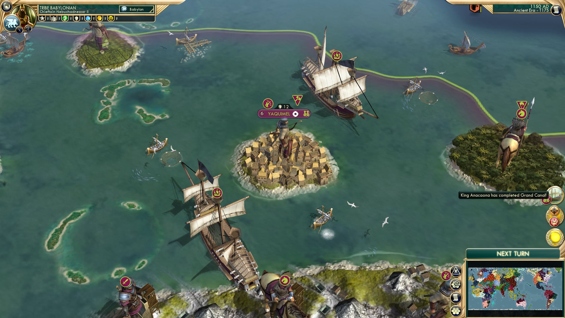 CBR In-Game Screenshot of Canzone Venezia