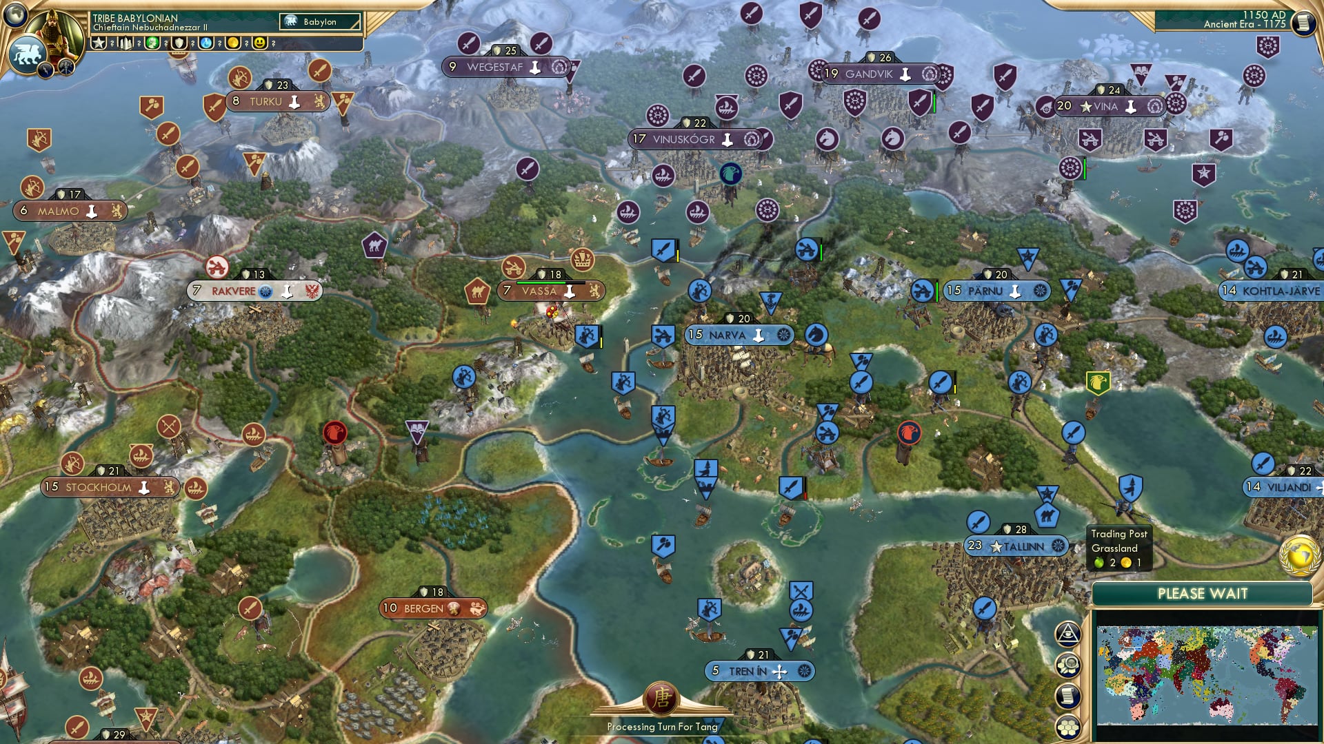 CBR In-Game Screenshot of Carolus Rex