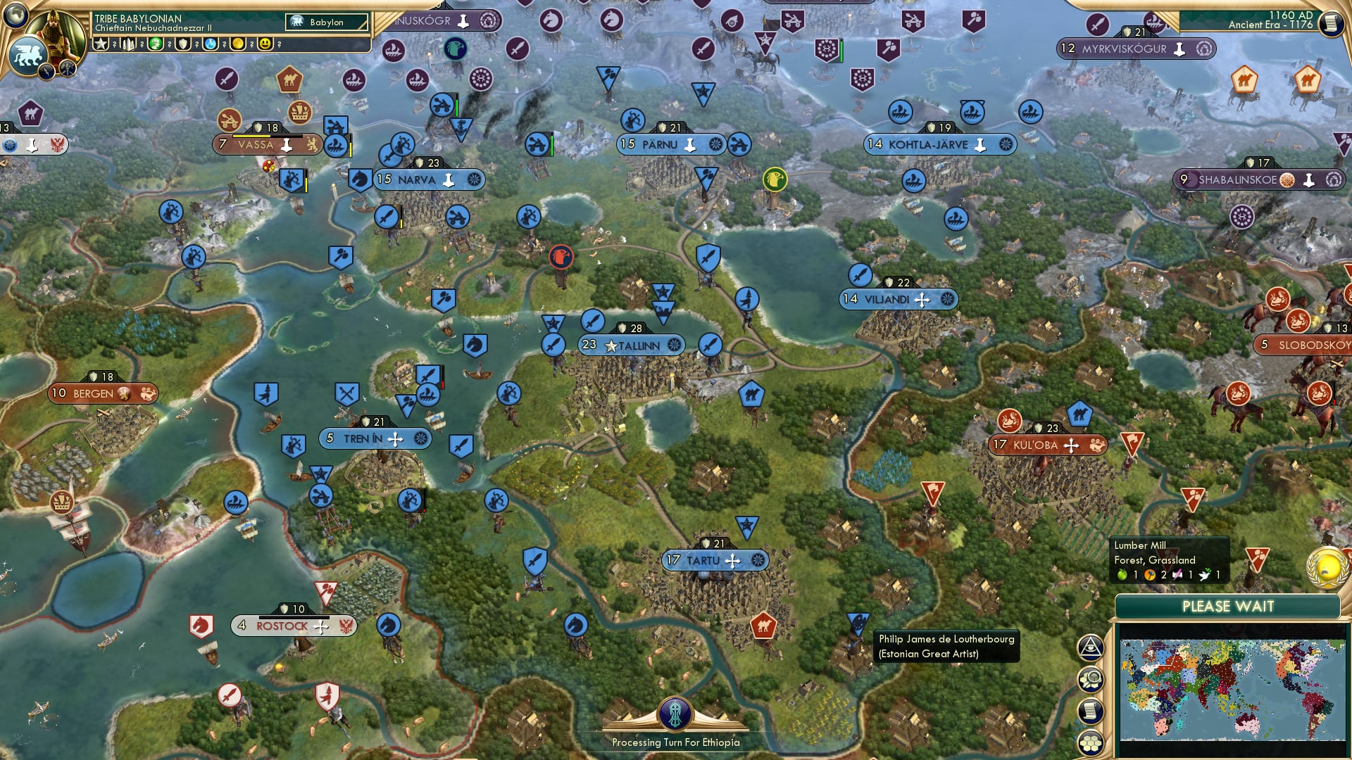 CBR In-Game Screenshot of A Kiik up the Vass