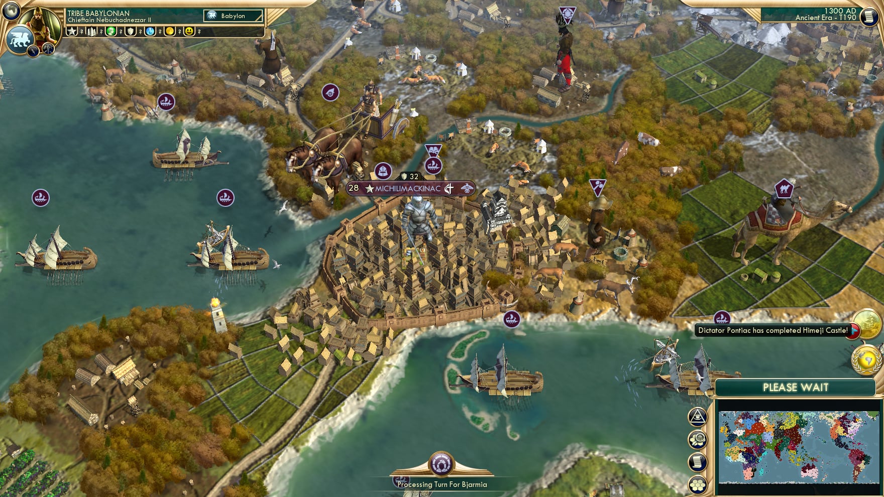 CBR In-Game Screenshot of The Seto Sea of the West
