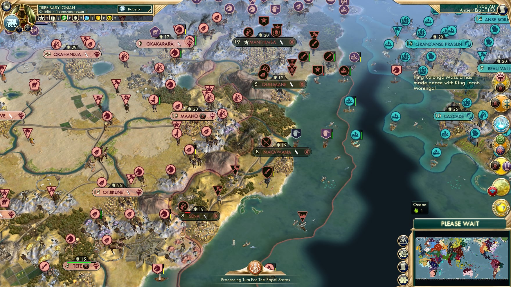 CBR In-Game Screenshot of Sena’s Senile Strike Force