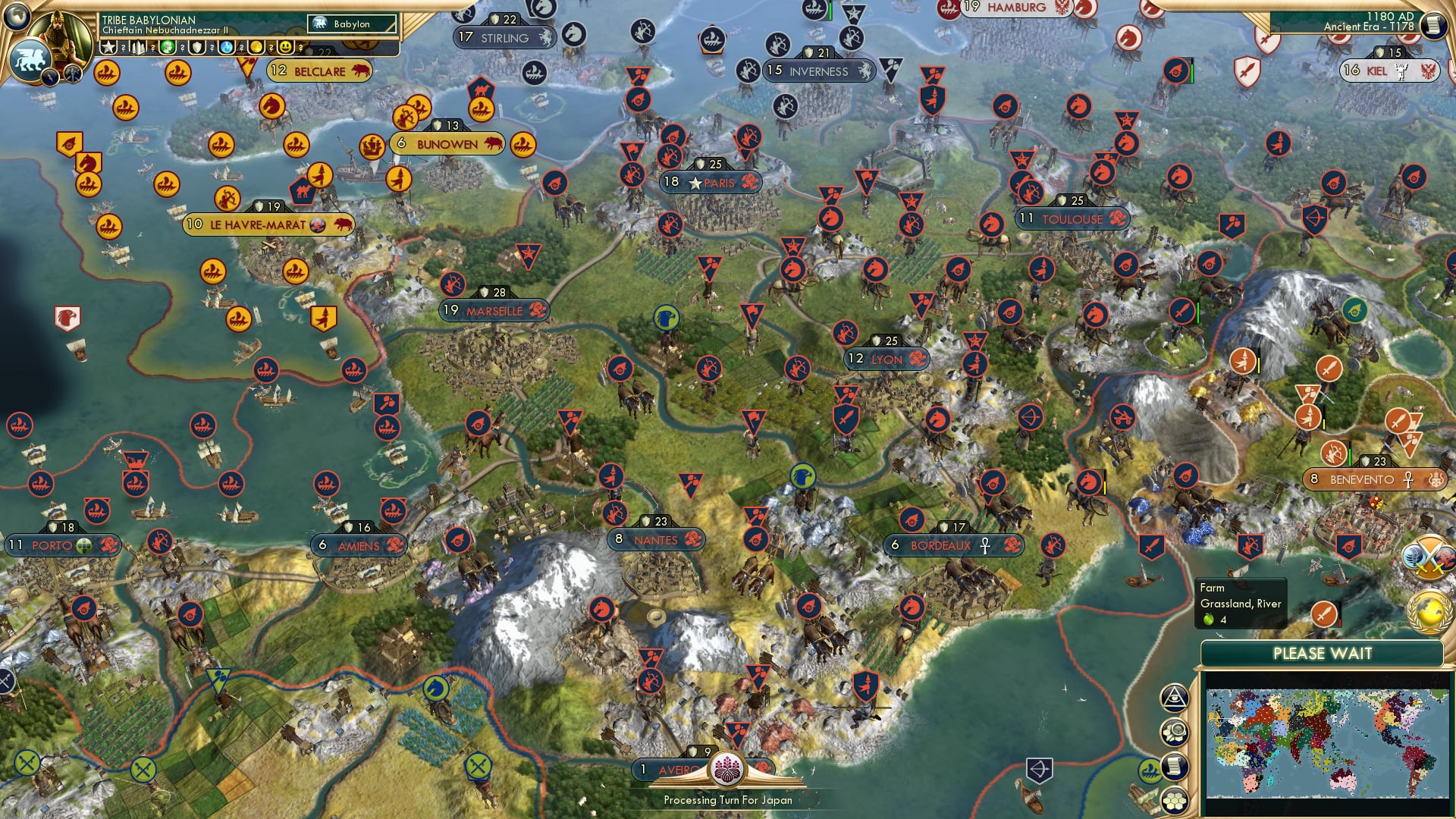 CBR In-Game Screenshot of Liberté, Égalité, Futilité