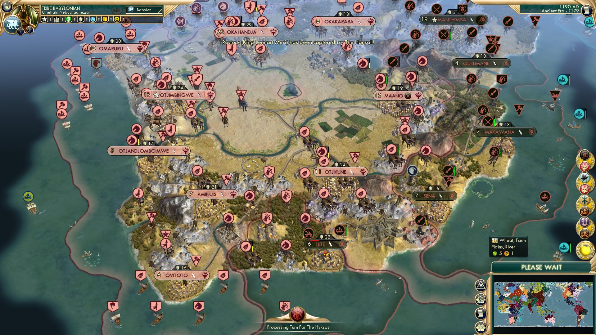 CBR In-Game Screenshot of For Something and Country