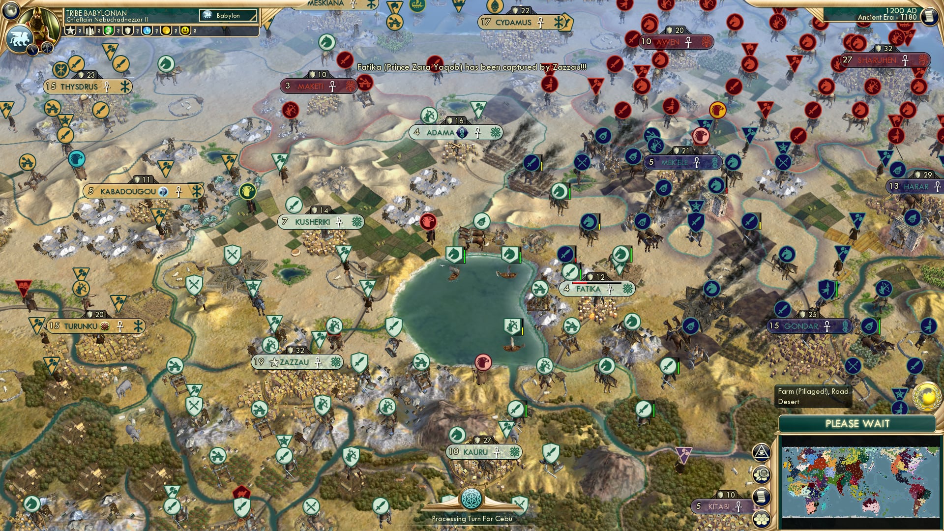 CBR In-Game Screenshot of World War ZZZ