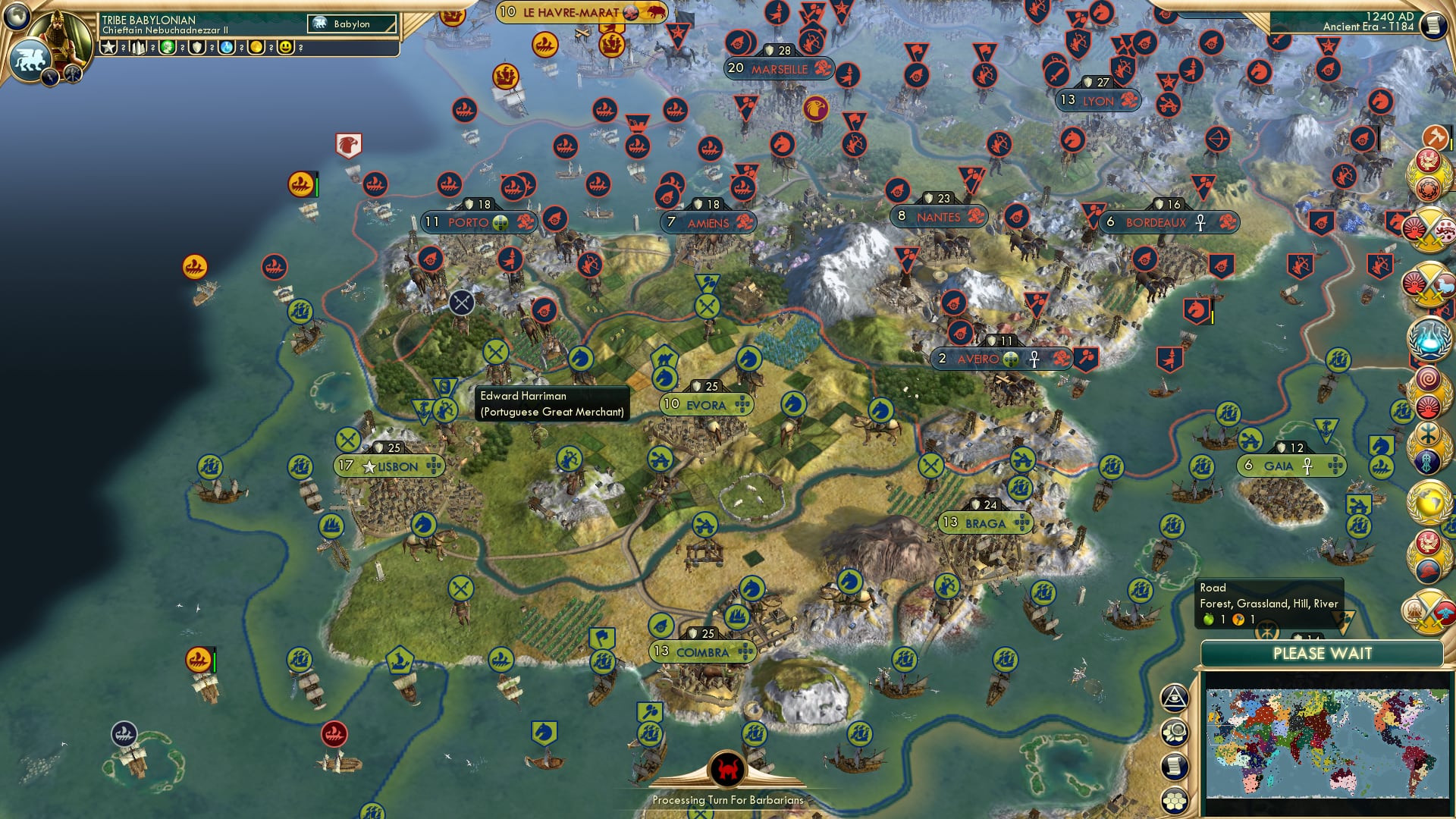 CBR In-Game Screenshot of High Speed 0