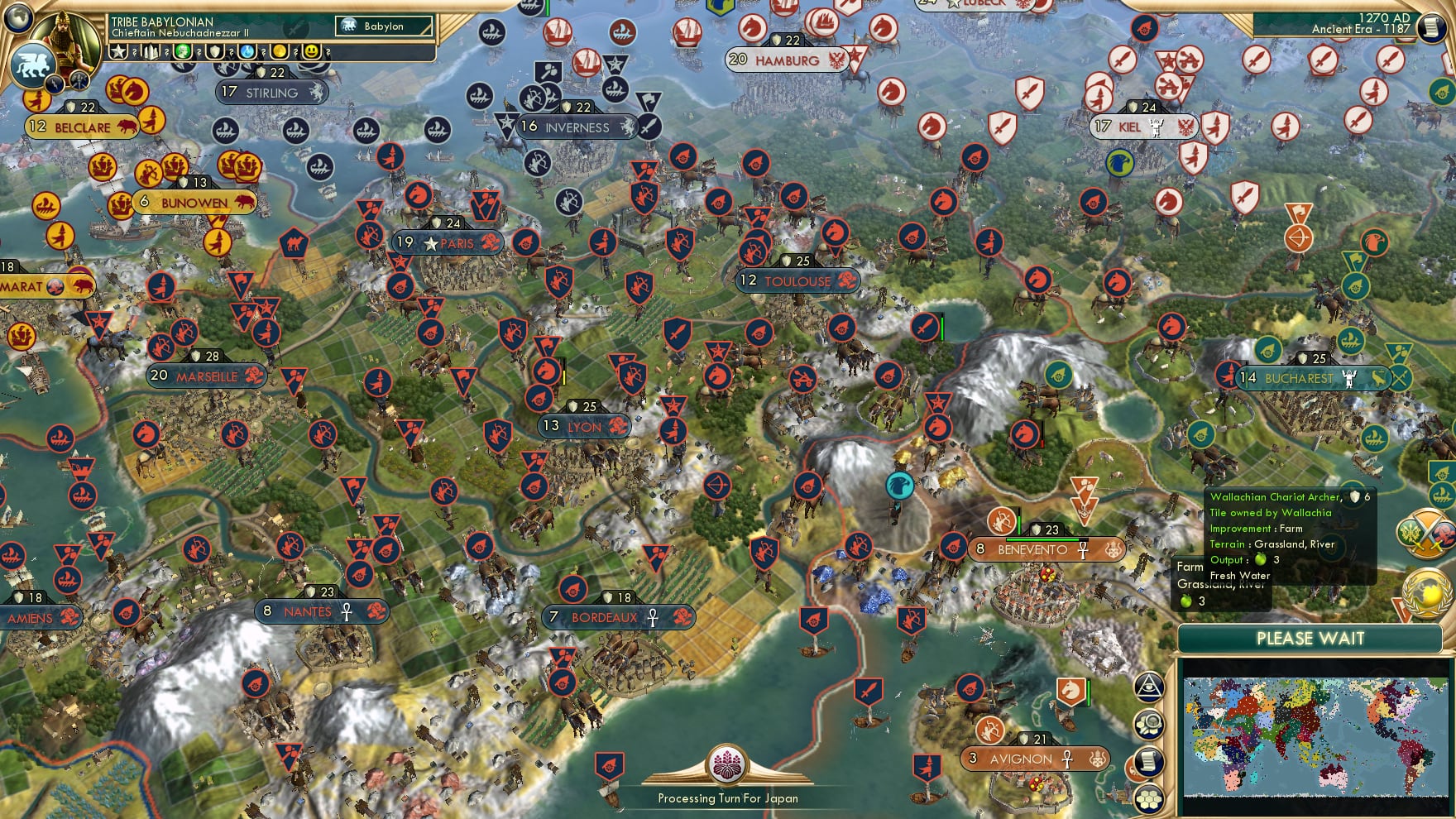CBR In-Game Screenshot of French Anti-Popes