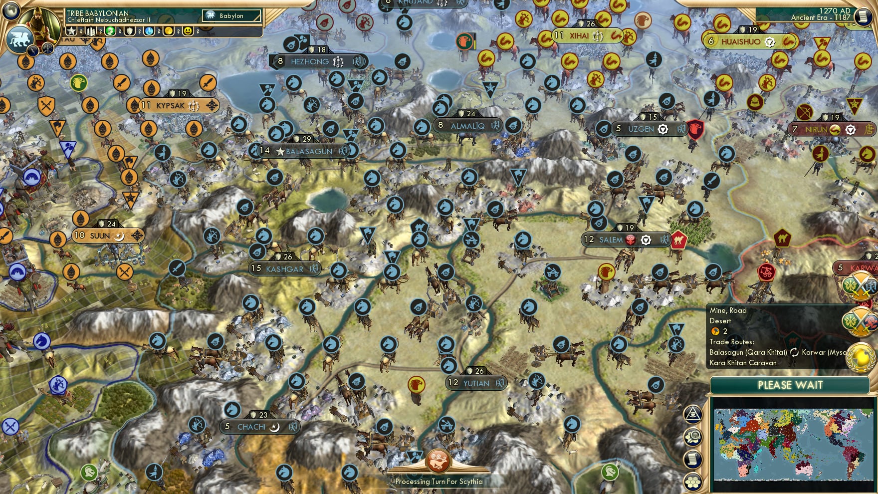 CBR In-Game Screenshot of Too Many Horses for Too Many Courses
