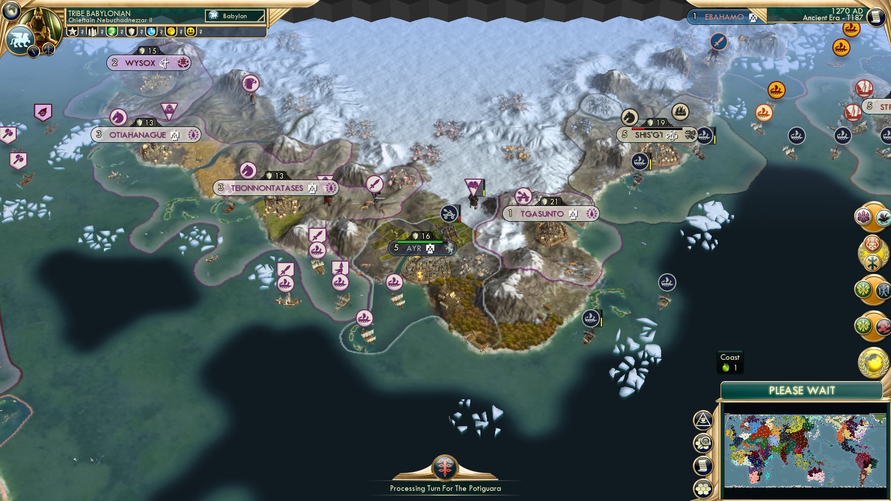 CBR In-Game Screenshot of Ayr on a Ship’s Rope