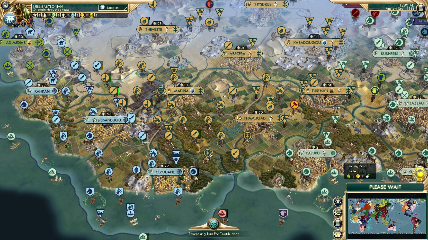 CBR In-Game Screenshot of Here We Come a-Wassoulin’