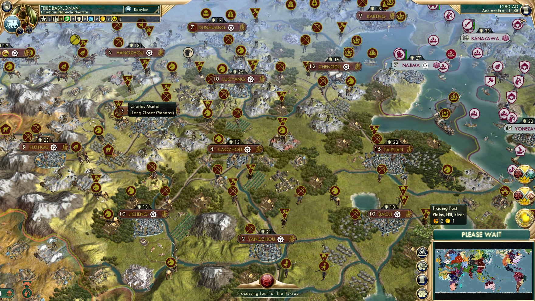 CBR In-Game Screenshot of Average Charlie