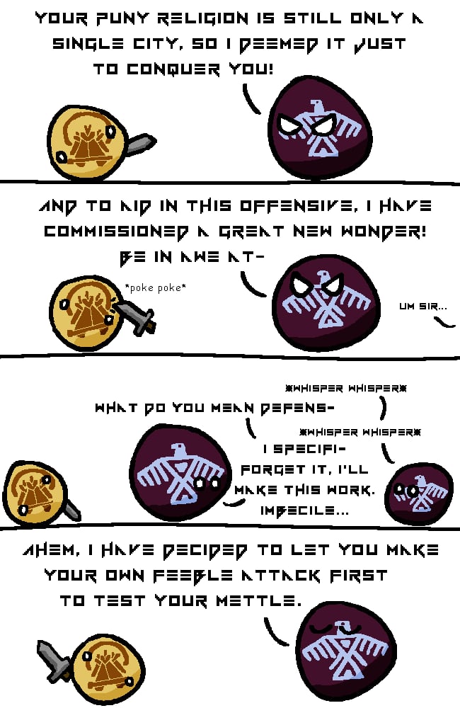 CBR In-Game Screenshot of Da civball comic