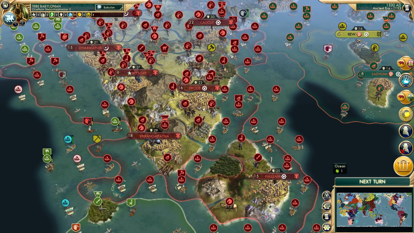 CBR In-Game Screenshot of Greatest civ on the cylinder