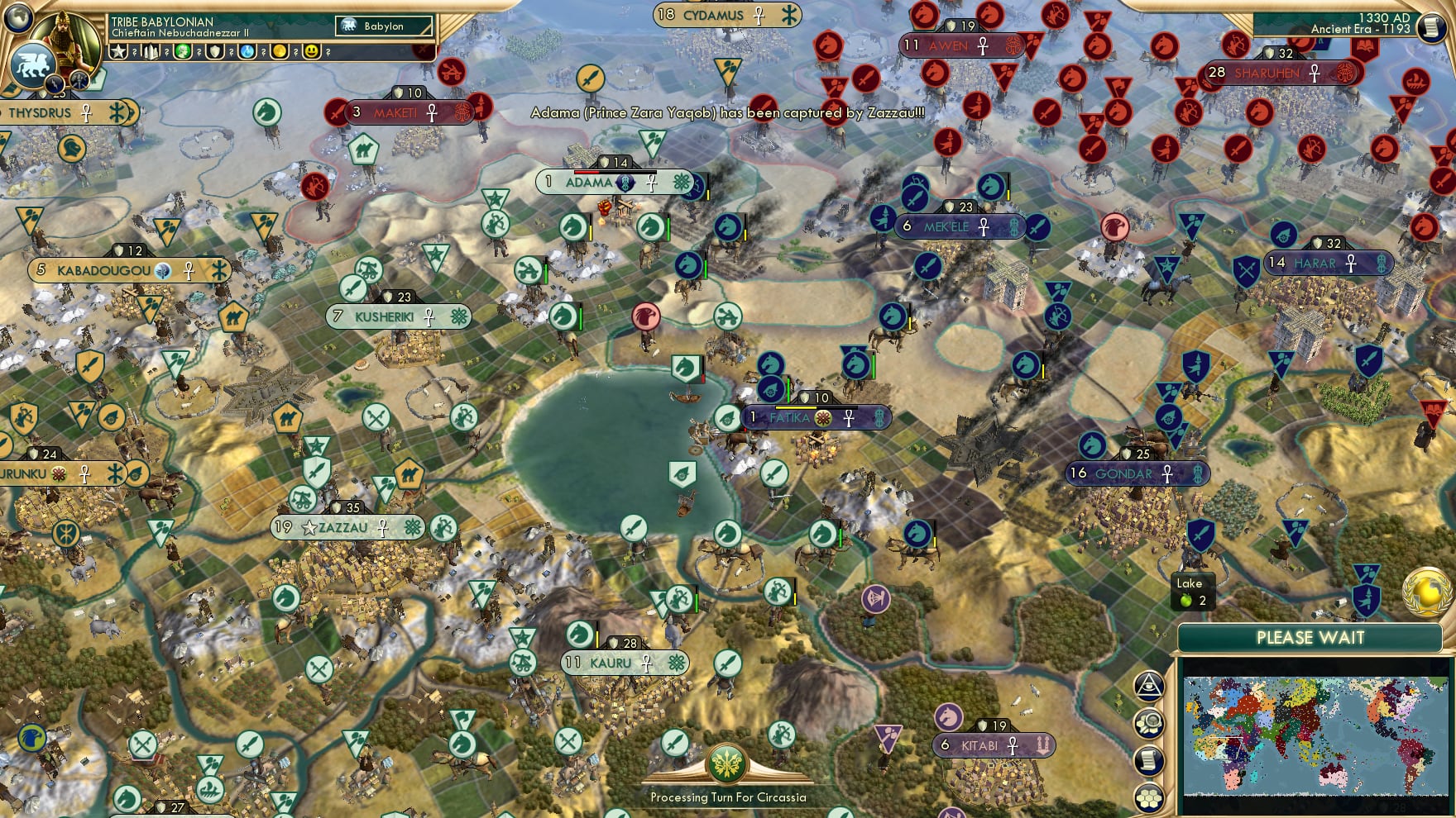 CBR In-Game Screenshot of No sleep