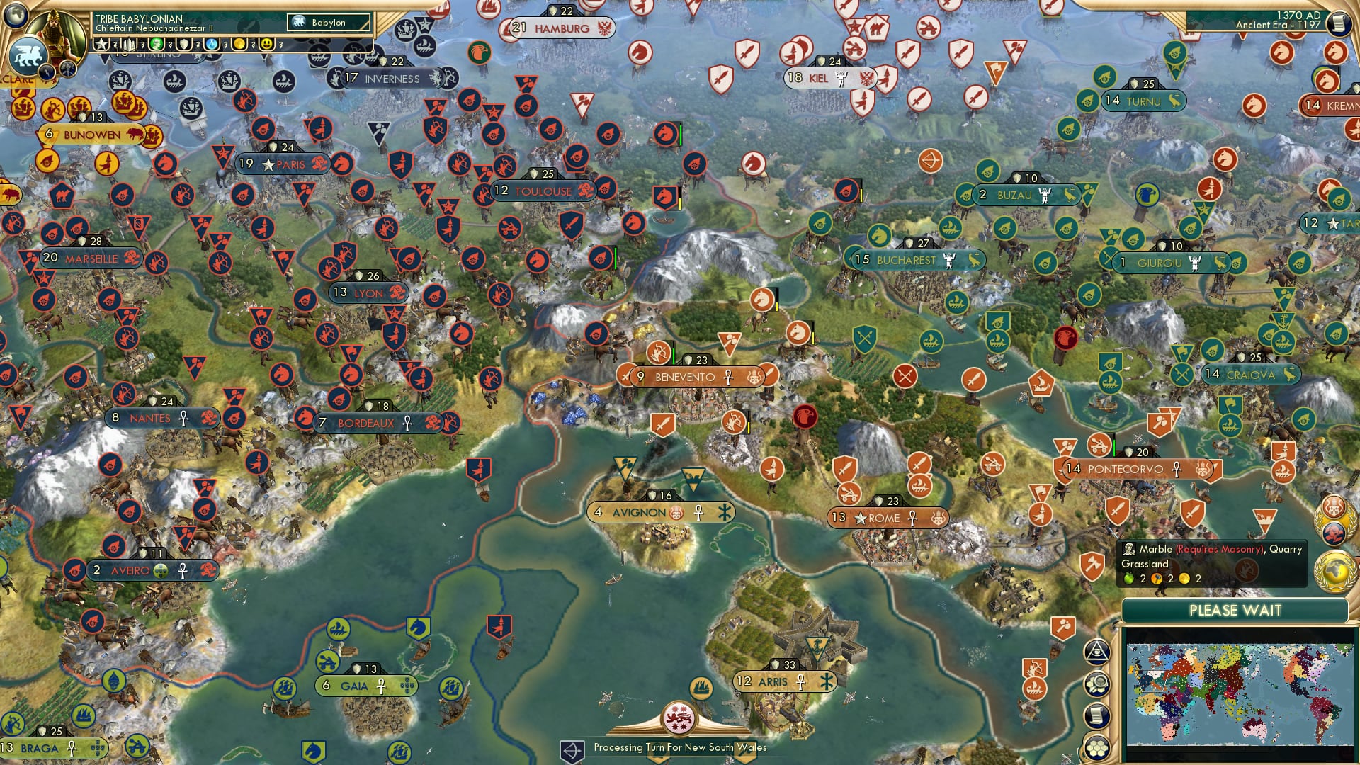 CBR In-Game Screenshot of Levée en masse