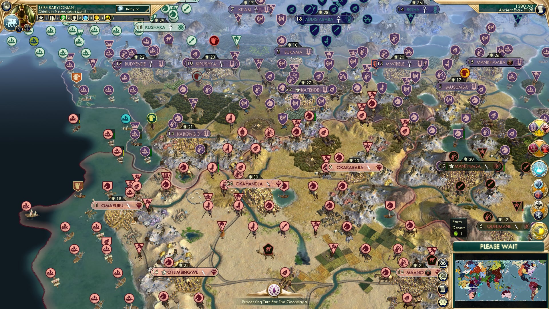 CBR In-Game Screenshot of Bingo bango Kabongo