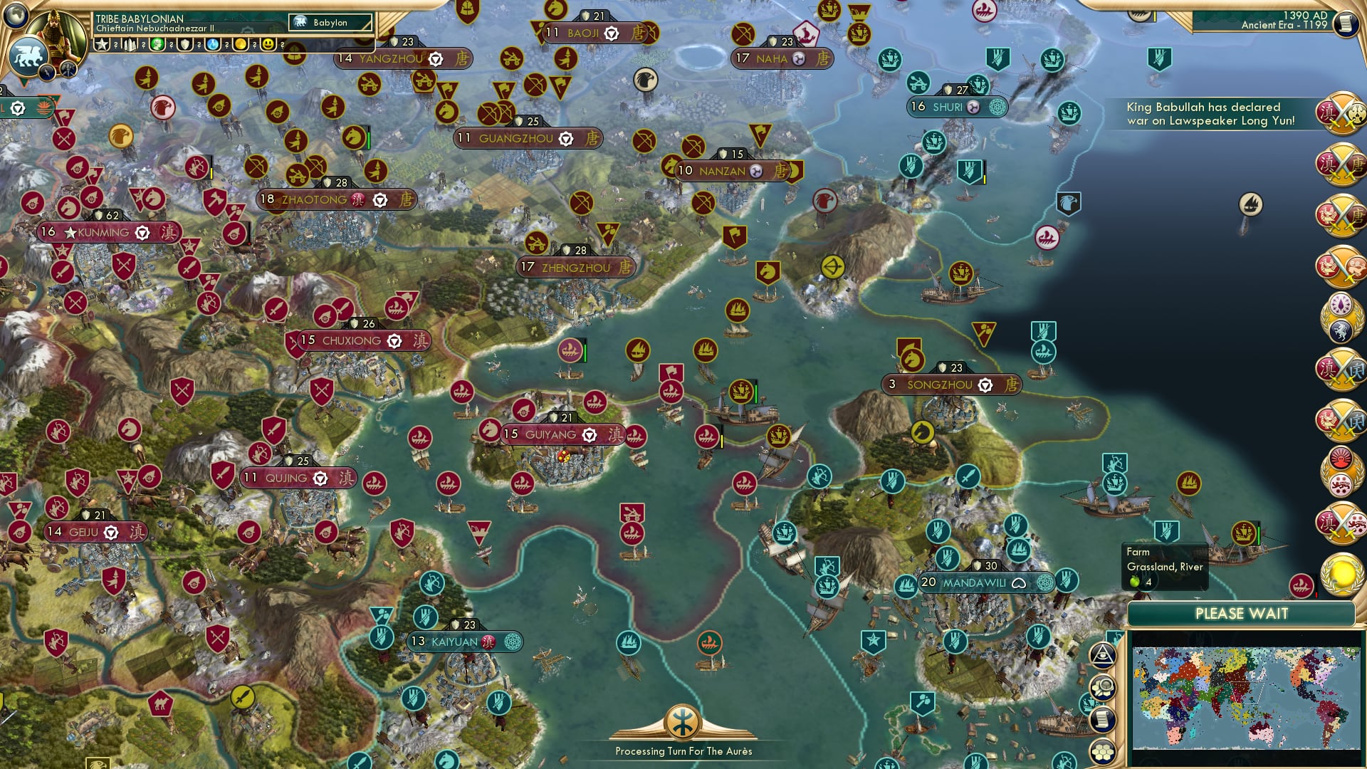 CBR In-Game Screenshot of Civ hopping