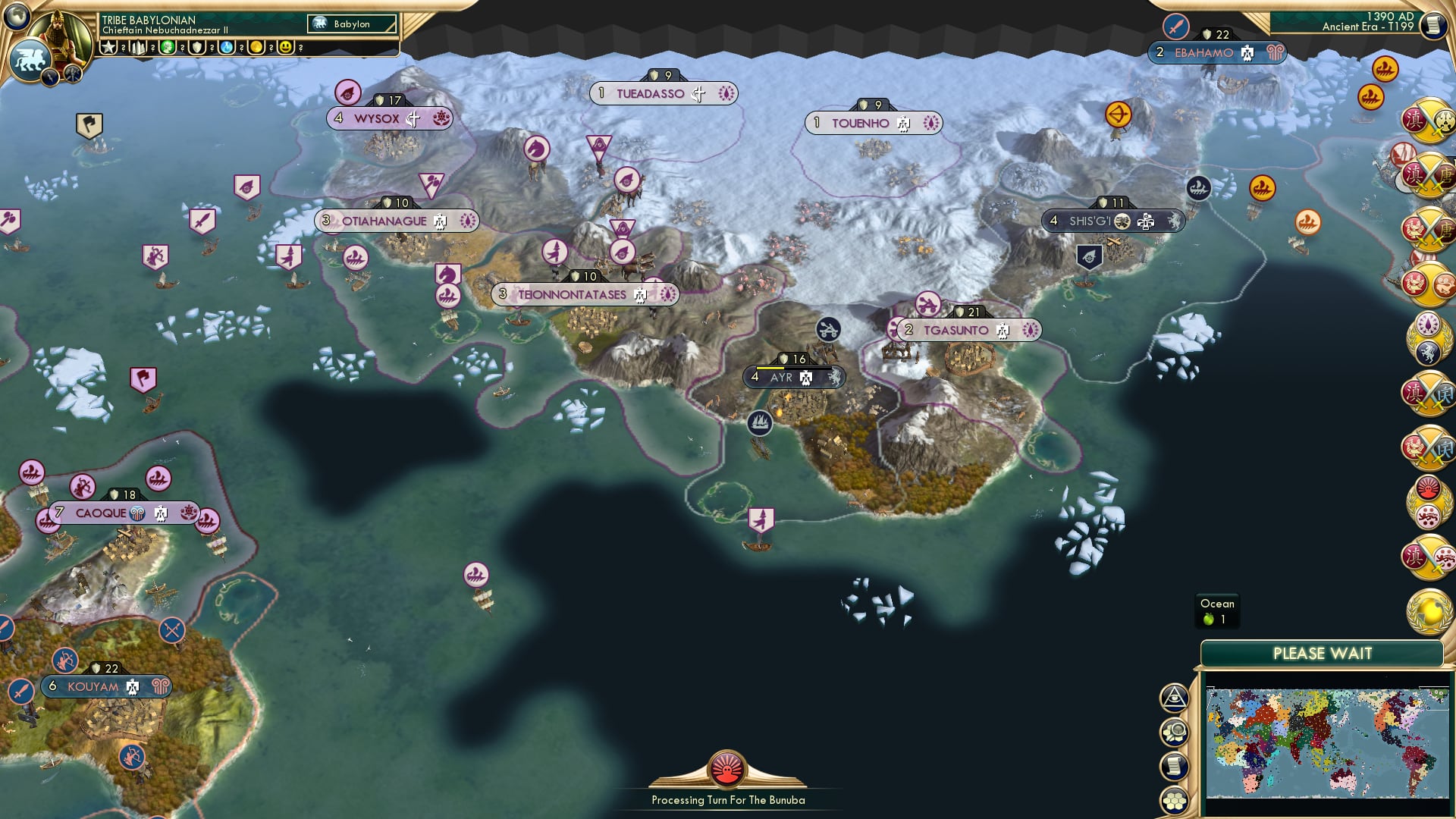 CBR In-Game Screenshot of Greenland is the center of the world