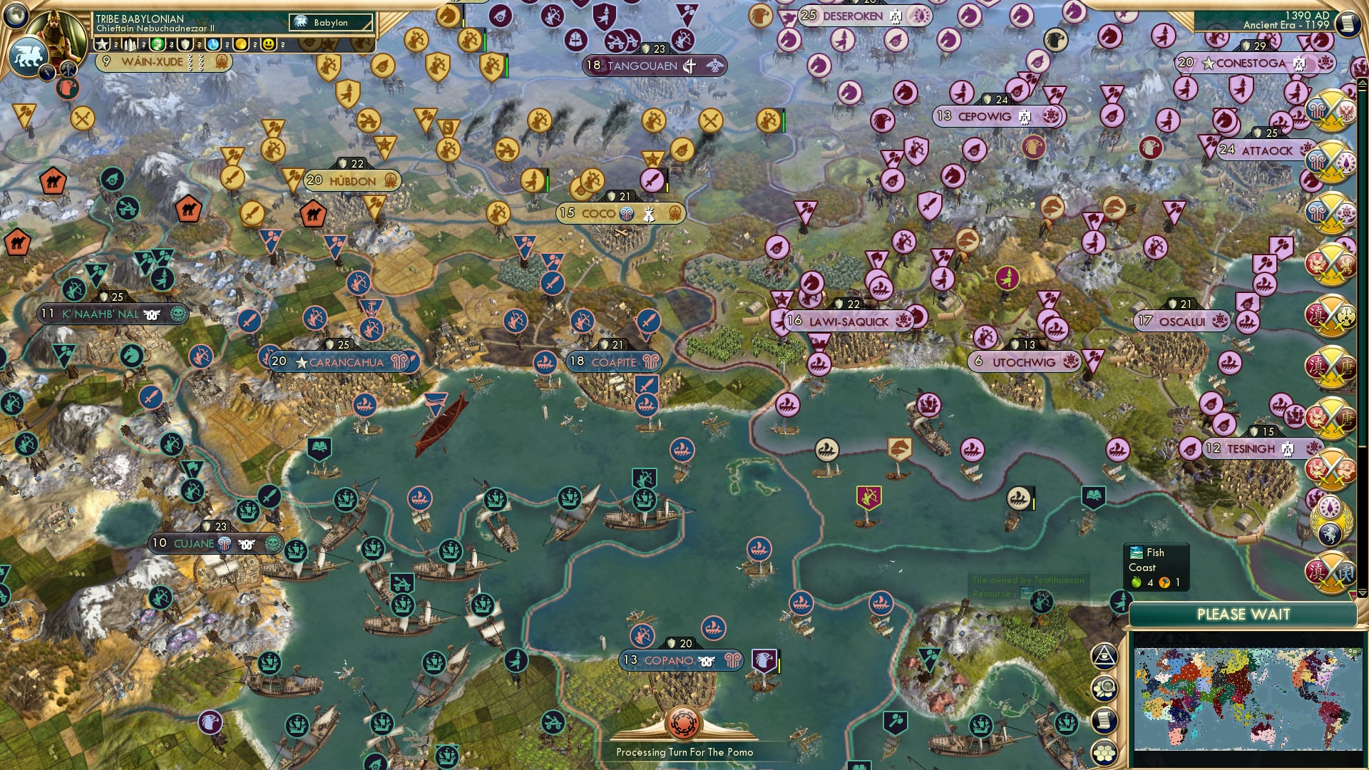CBR In-Game Screenshot of Karankawa rip