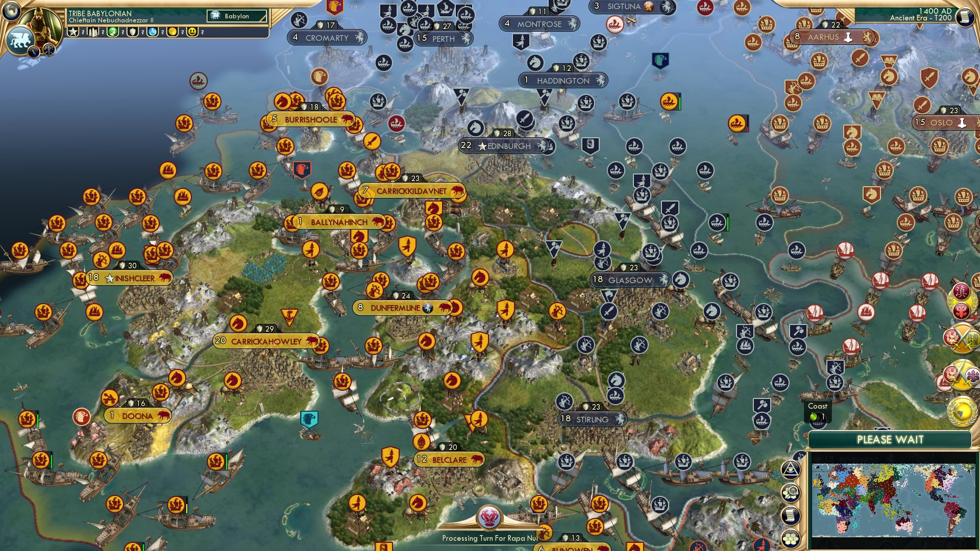 CBR In-Game Screenshot of Historical trends