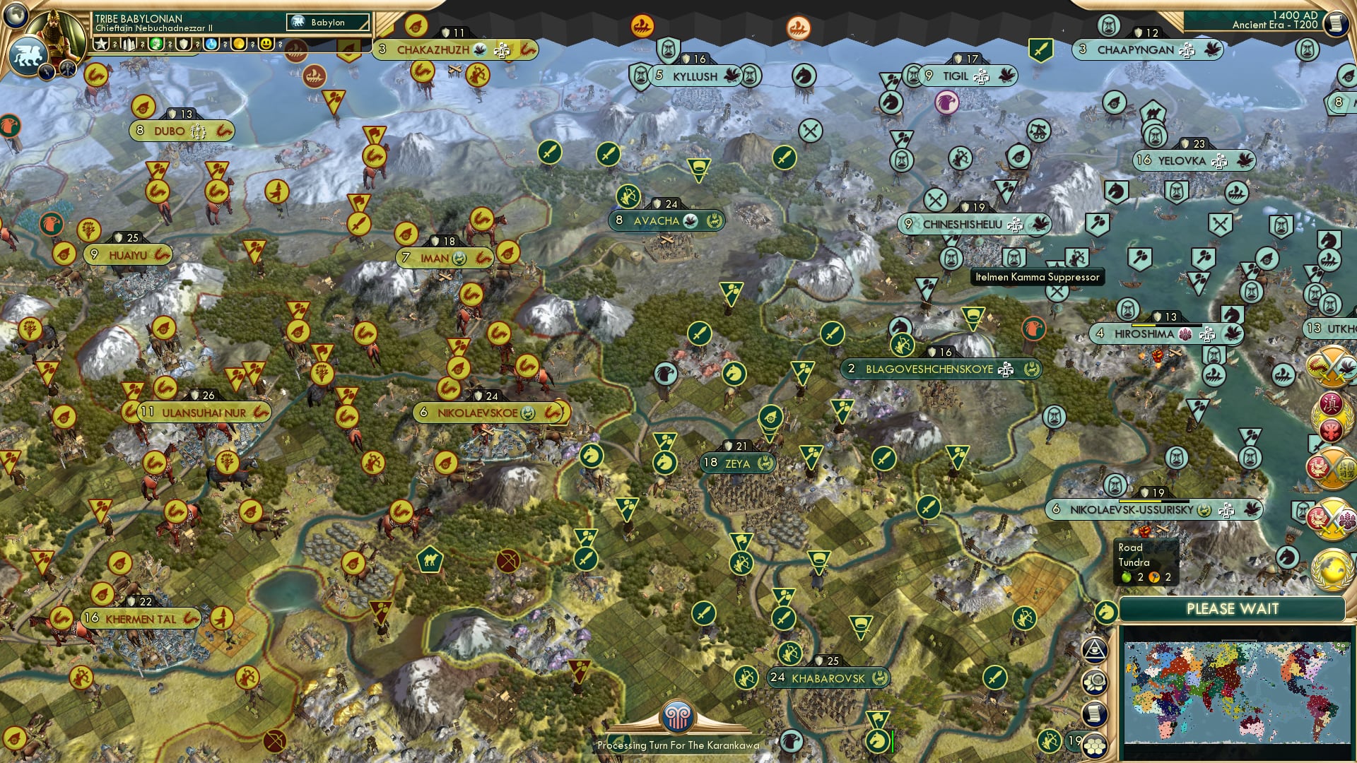 CBR In-Game Screenshot of Arctic war