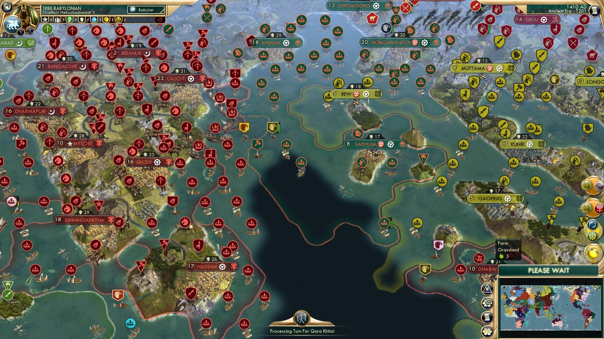 CBR In-Game Screenshot of Surprisingly rigid sea borders