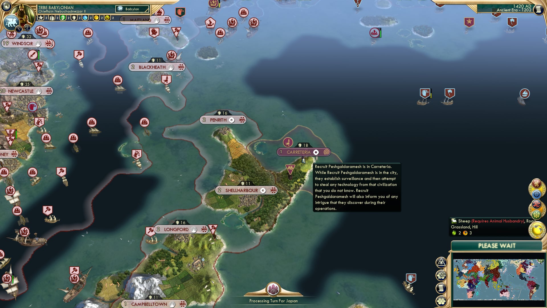 CBR In-Game Screenshot of I like the new zealand accents