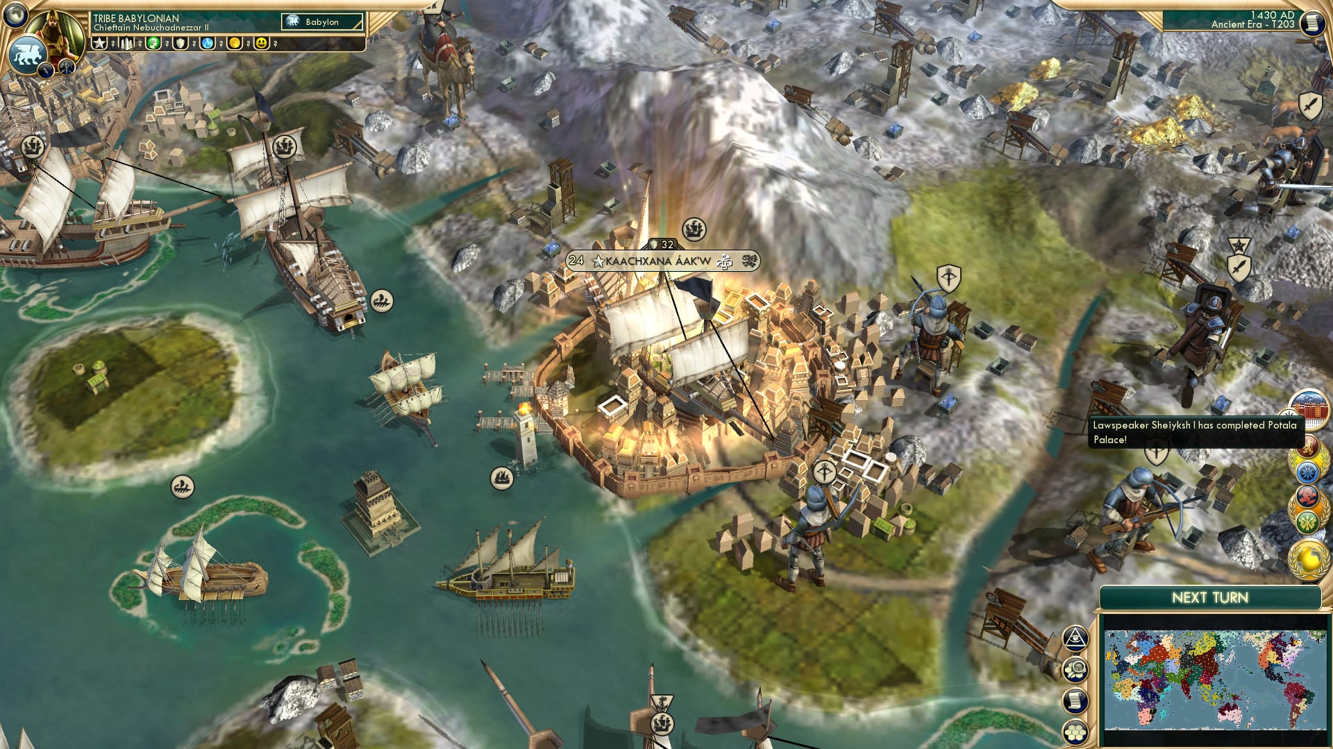CBR In-Game Screenshot of Potala over Profit