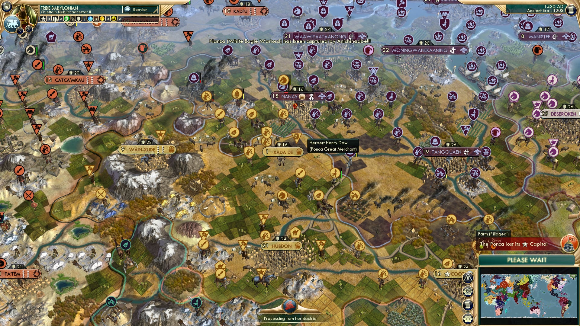 CBR In-Game Screenshot of Nanza yo business