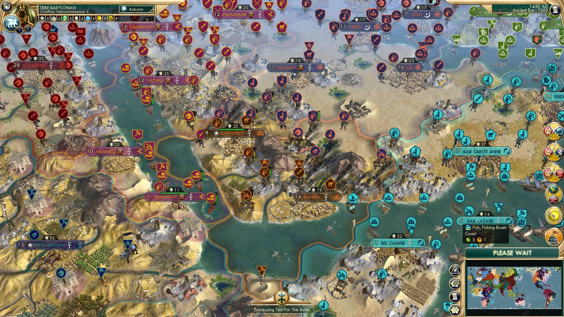 CBR In-Game Screenshot of The pillaging