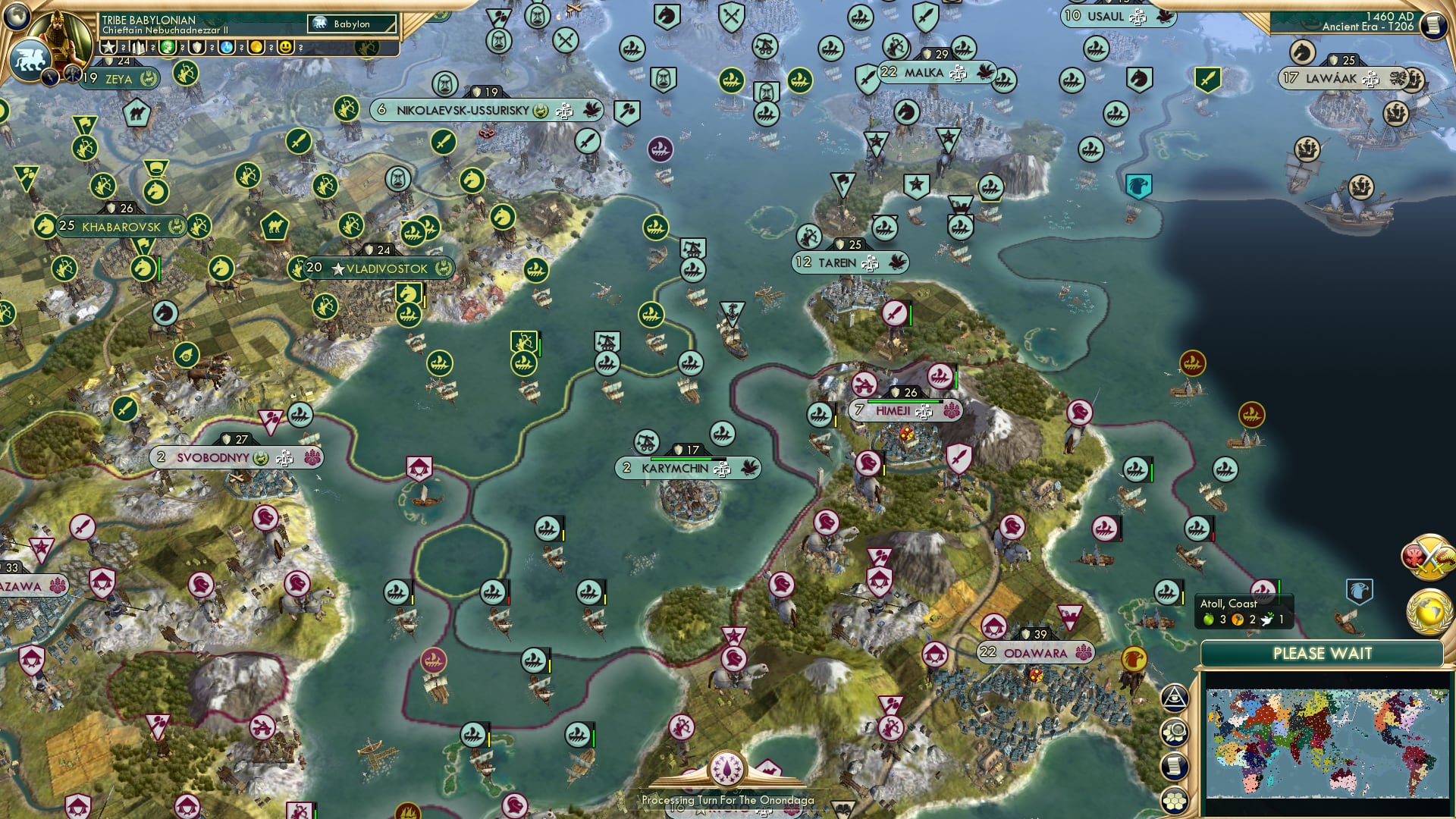 CBR In-Game Screenshot of The Sea of…Itelmen?