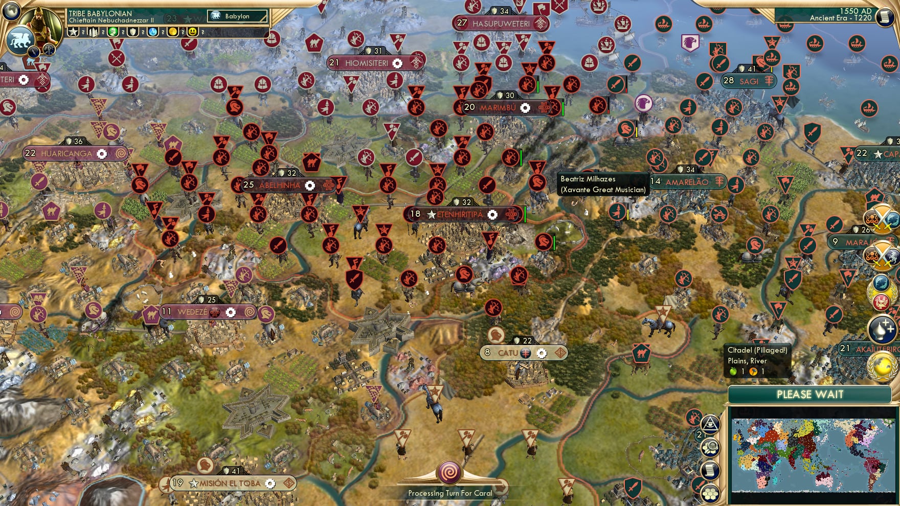 CBR In-Game Screenshot of Frontline Art