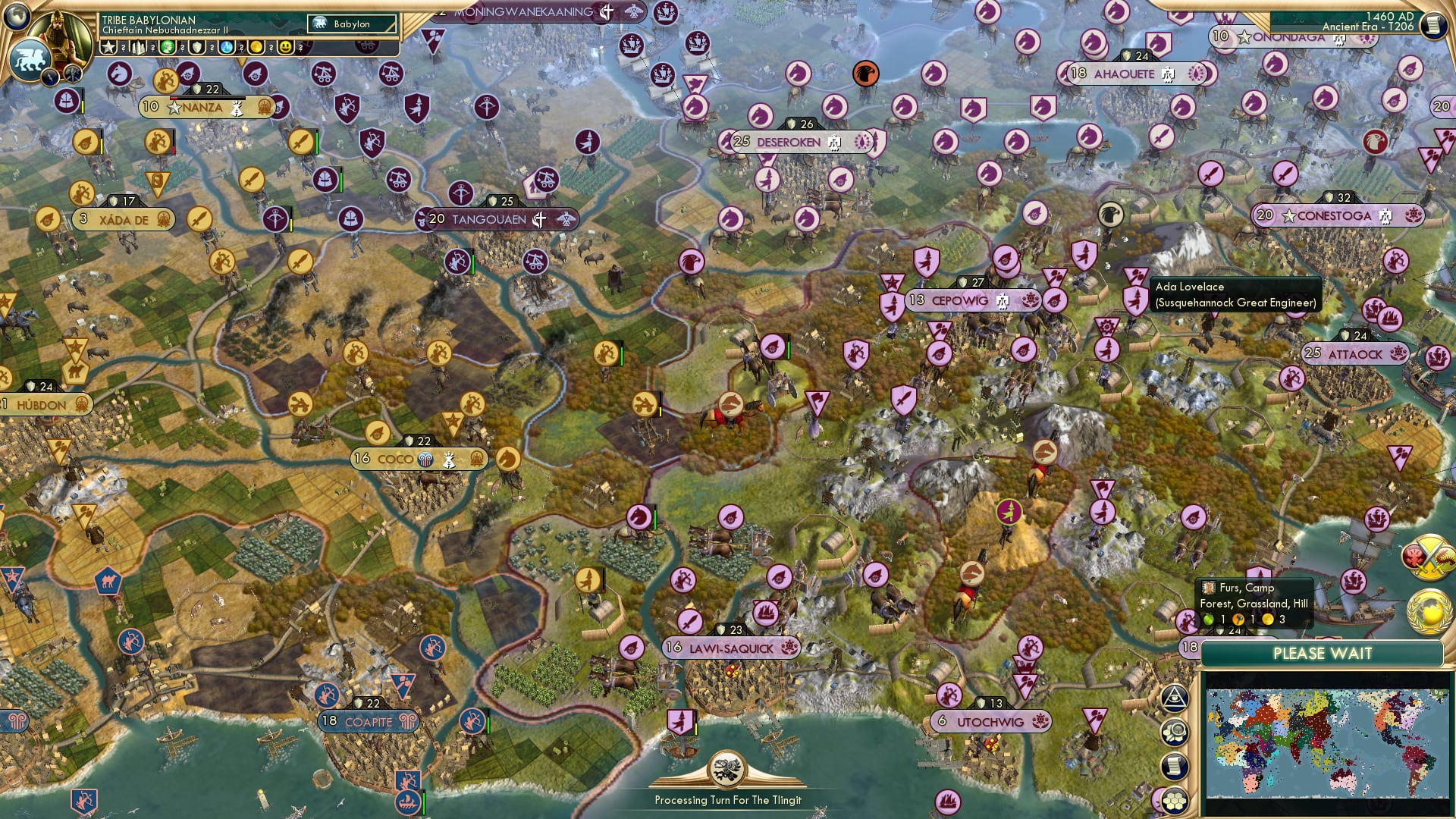 CBR In-Game Screenshot of A Very Early Computer