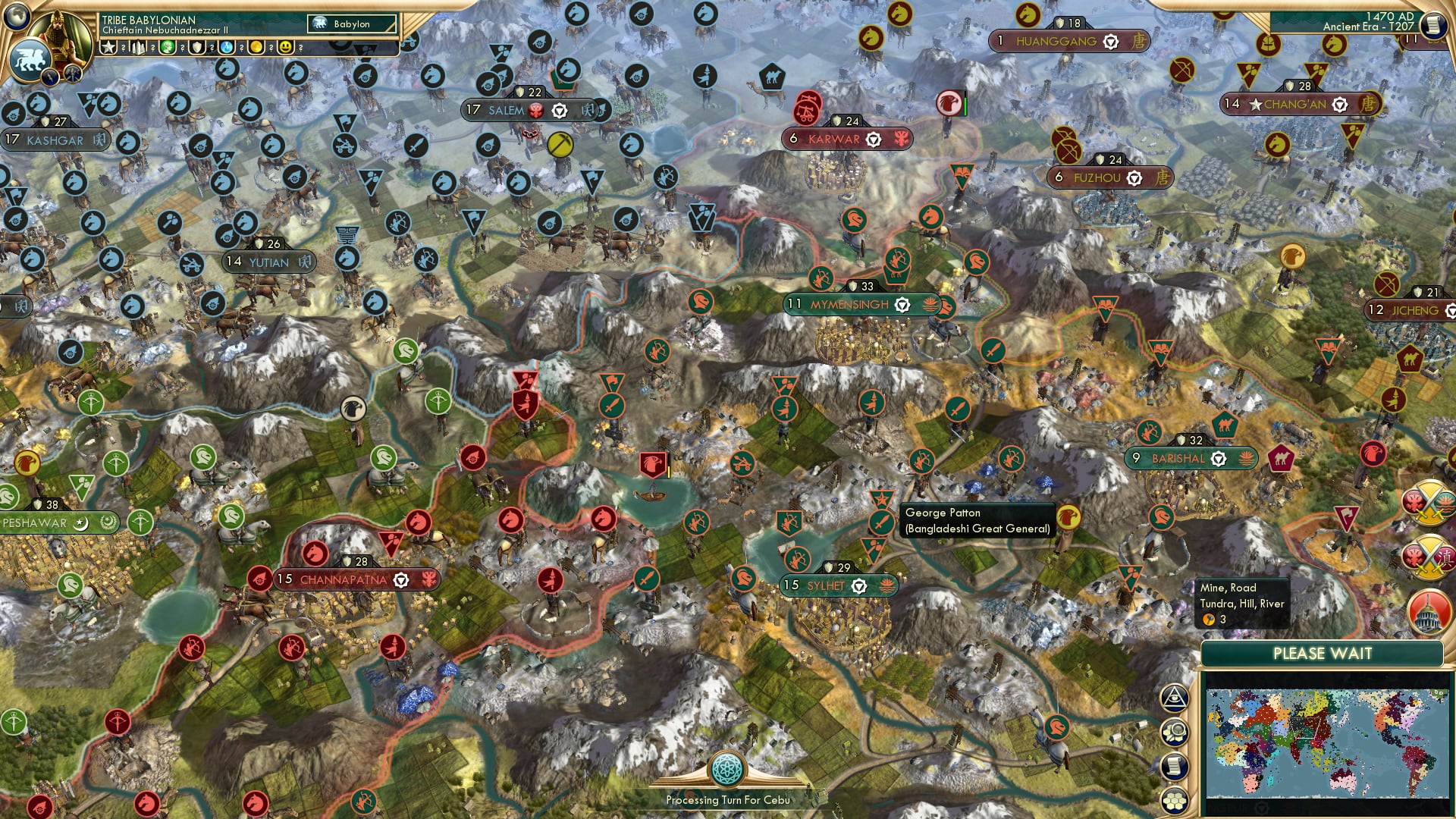 CBR In-Game Screenshot of OH SNAP