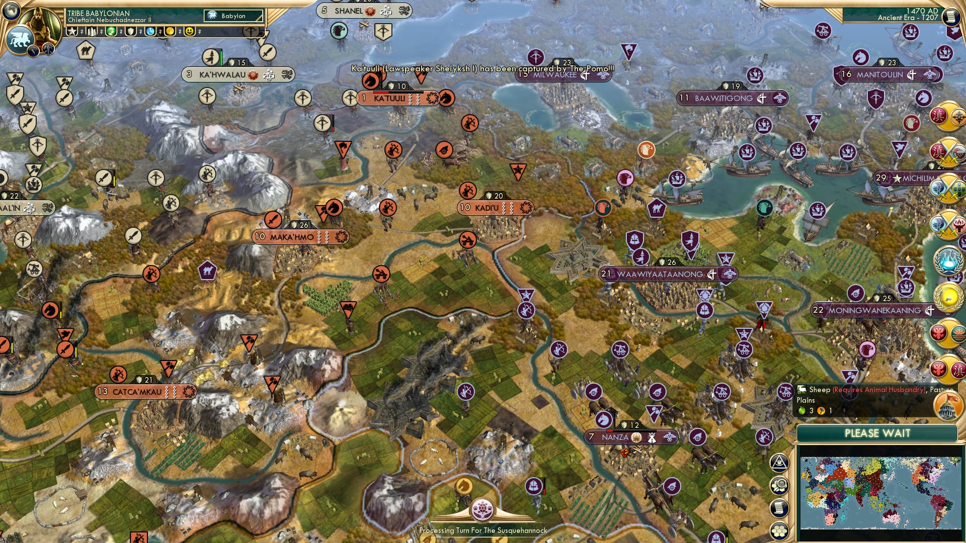 CBR In-Game Screenshot of Stalemate Central