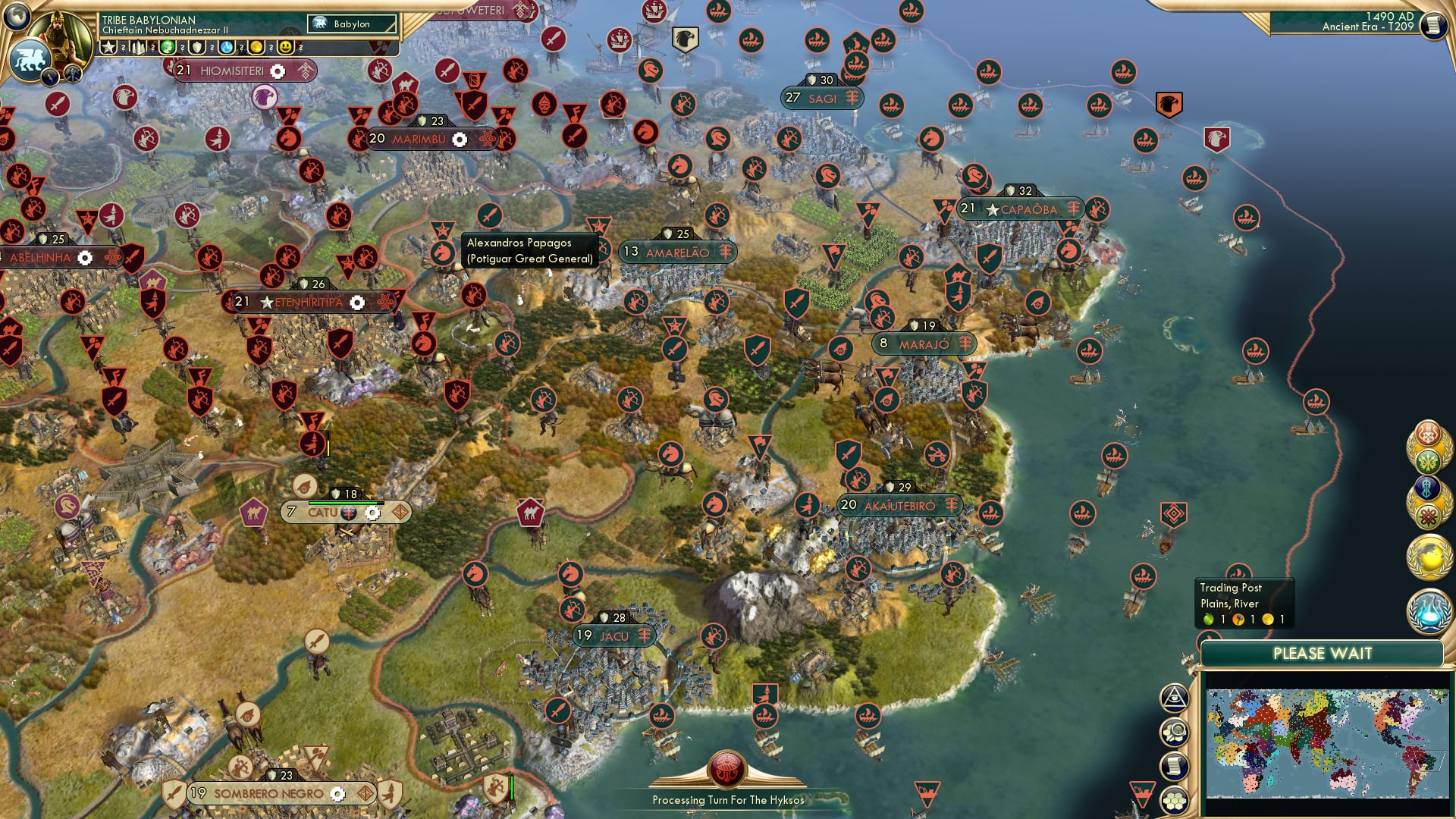 CBR In-Game Screenshot of Idk what the anticommunism analogue would be in this world